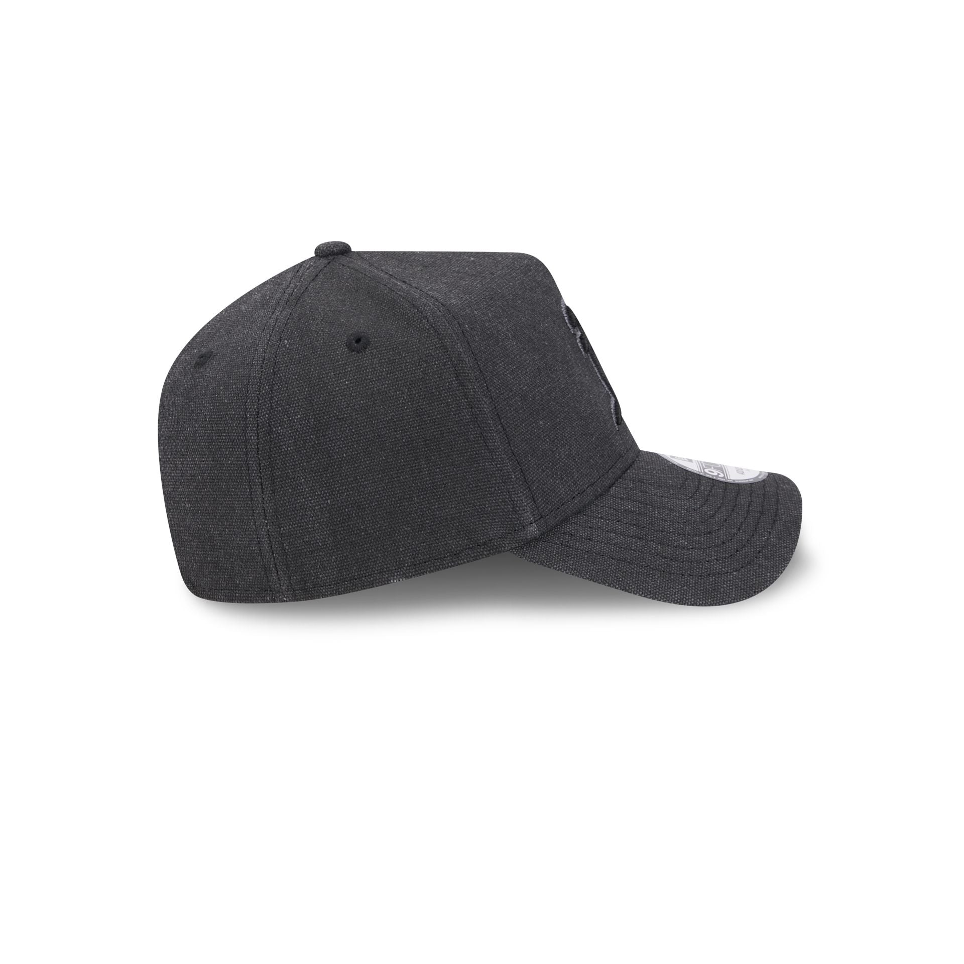 Athletics Logo Essentials Black 9FORTY A-Frame Snapback Hat
