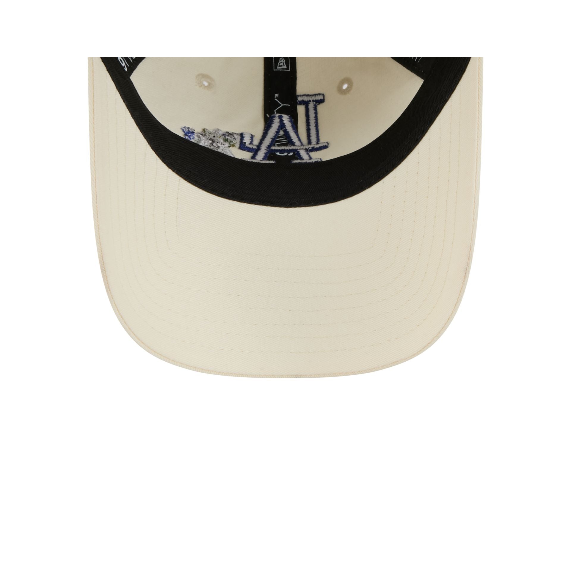 Los Angeles Dodgers Women's Floral Stitch 9TWENTY Adjustable Hat