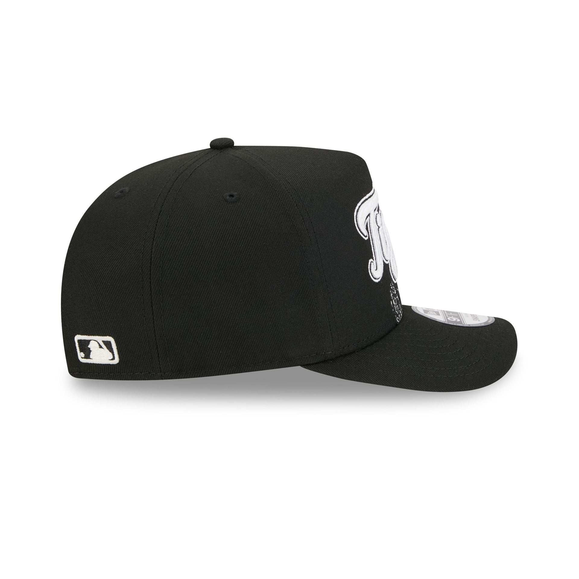 Detroit Tigers Skeletal Script 9FIFTY A-Frame Snapback Hat