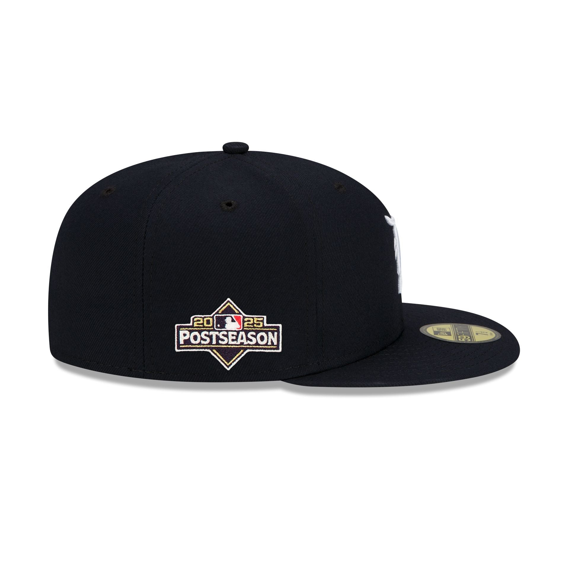 Detroit Tigers 2025 Postseason Side Patch 59FIFTY Fitted Hat