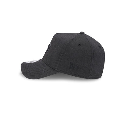 Athletics Logo Essentials Black 9FORTY A-Frame Snapback Hat