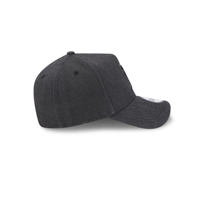 Athletics Logo Essentials Black 9FORTY A-Frame Snapback Hat