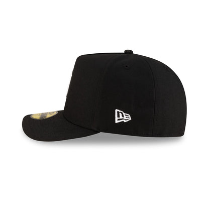 Detroit Tigers Black Script Safety Pin 59FIFTY A-Frame Fitted Hat
