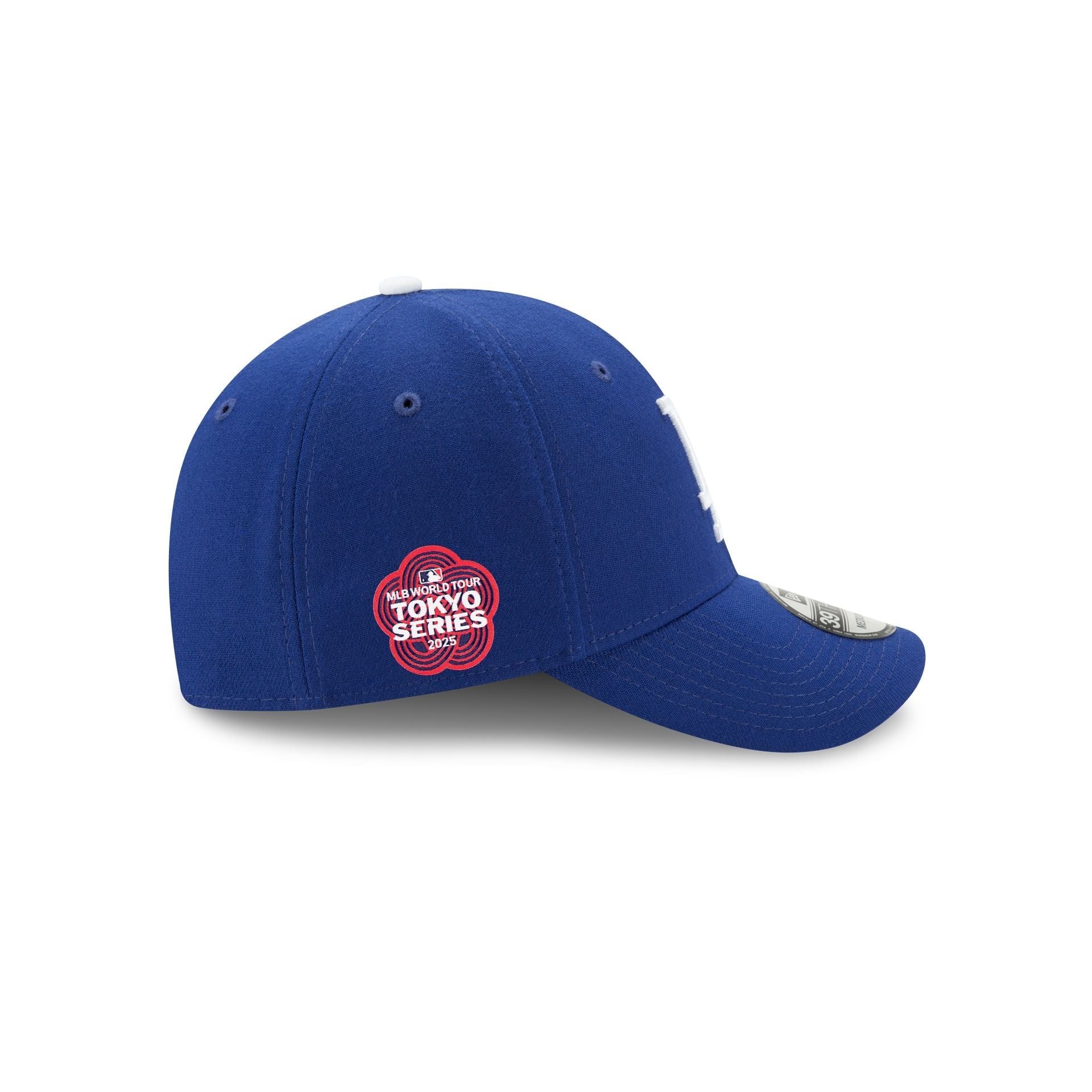 Los Angeles Dodgers 2025 Tokyo Series Side Patch 39THIRTY Stretch Fit