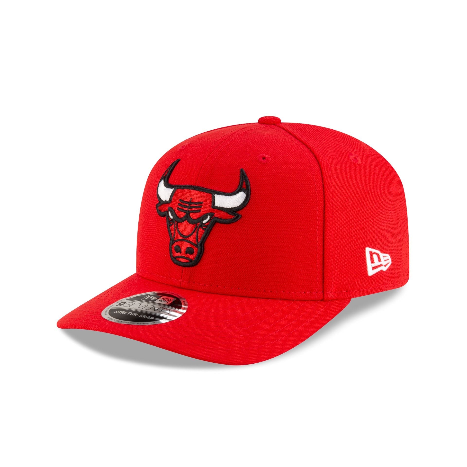 Chicago Bulls Team Red 9SEVENTY Stretch-Snap Hat