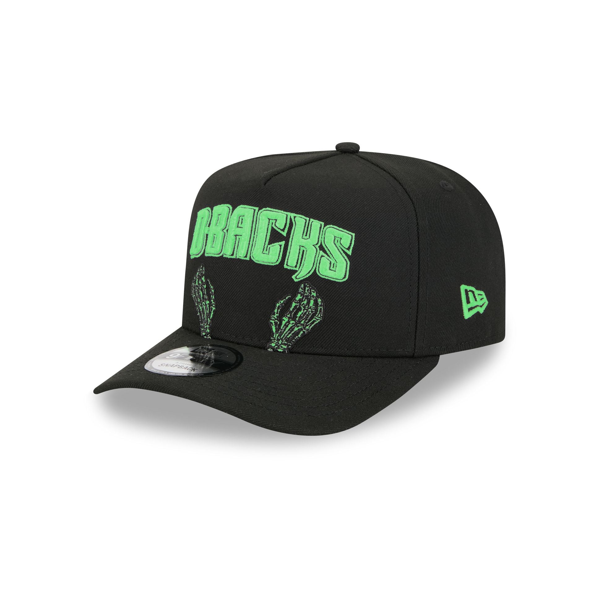 Arizona Diamondbacks Skeletal Script 9FIFTY A-Frame Snapback Hat