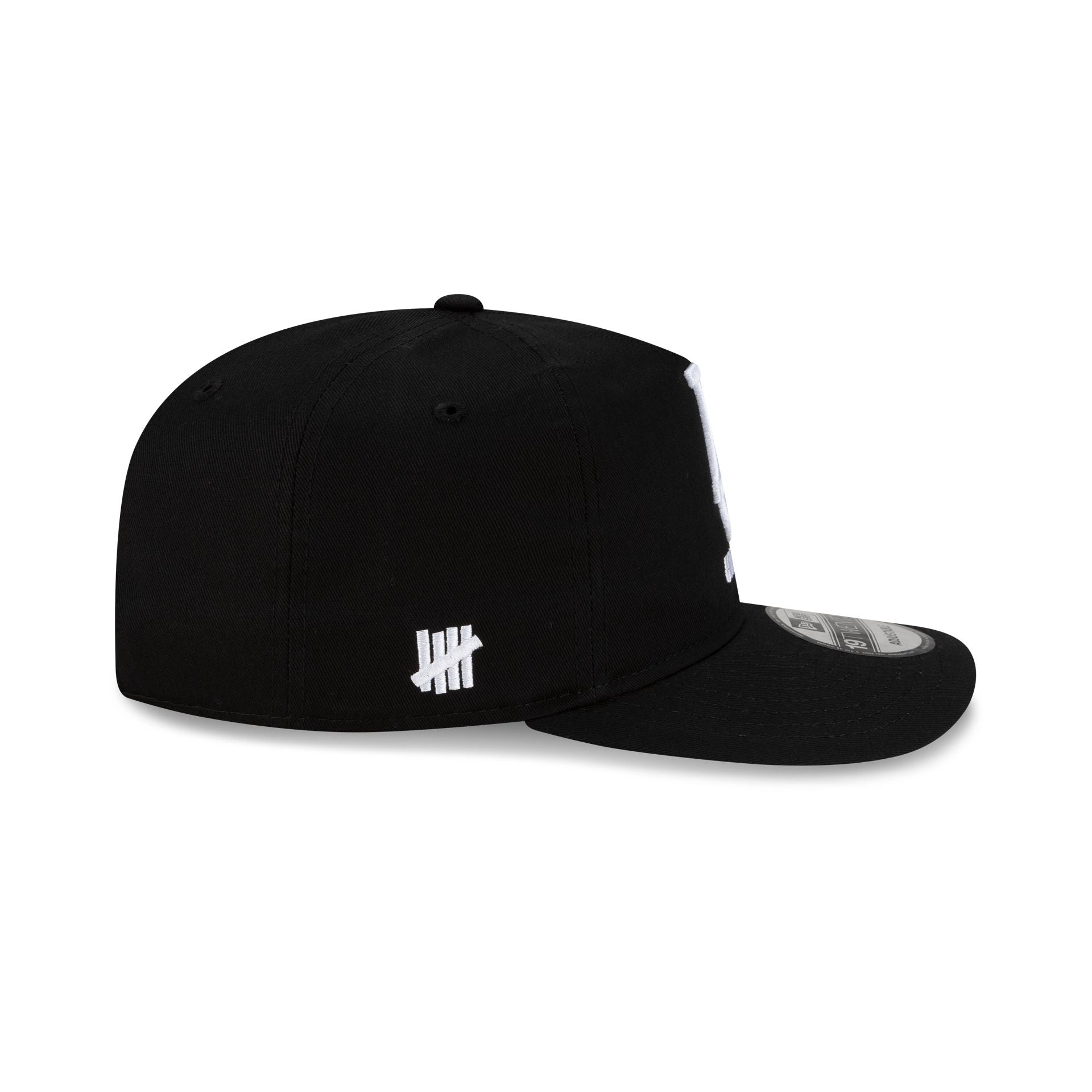 Undefeated x Los Angeles Dodgers Stacked Black 19TWENTY Adjustable Hat